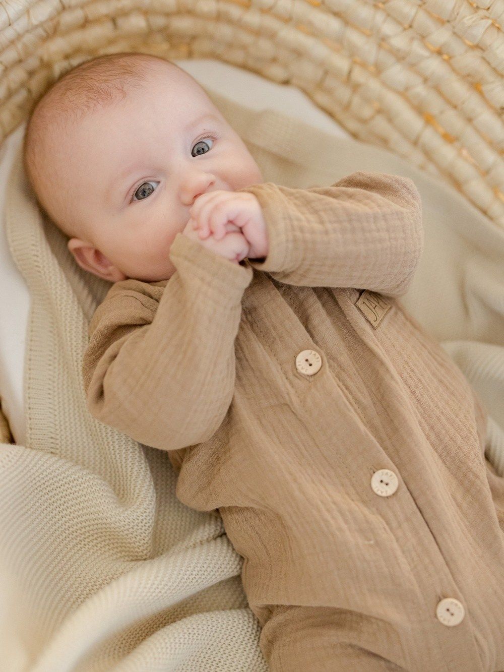 Mušelínové oblečenie pre bábätká
