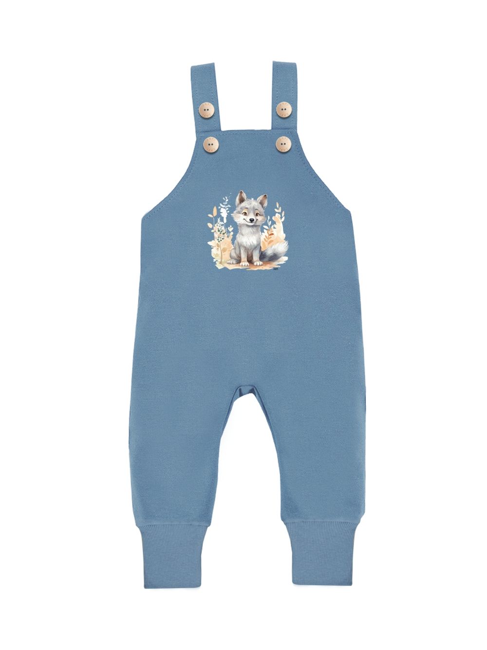 Pants with braces LITTLE WOLF