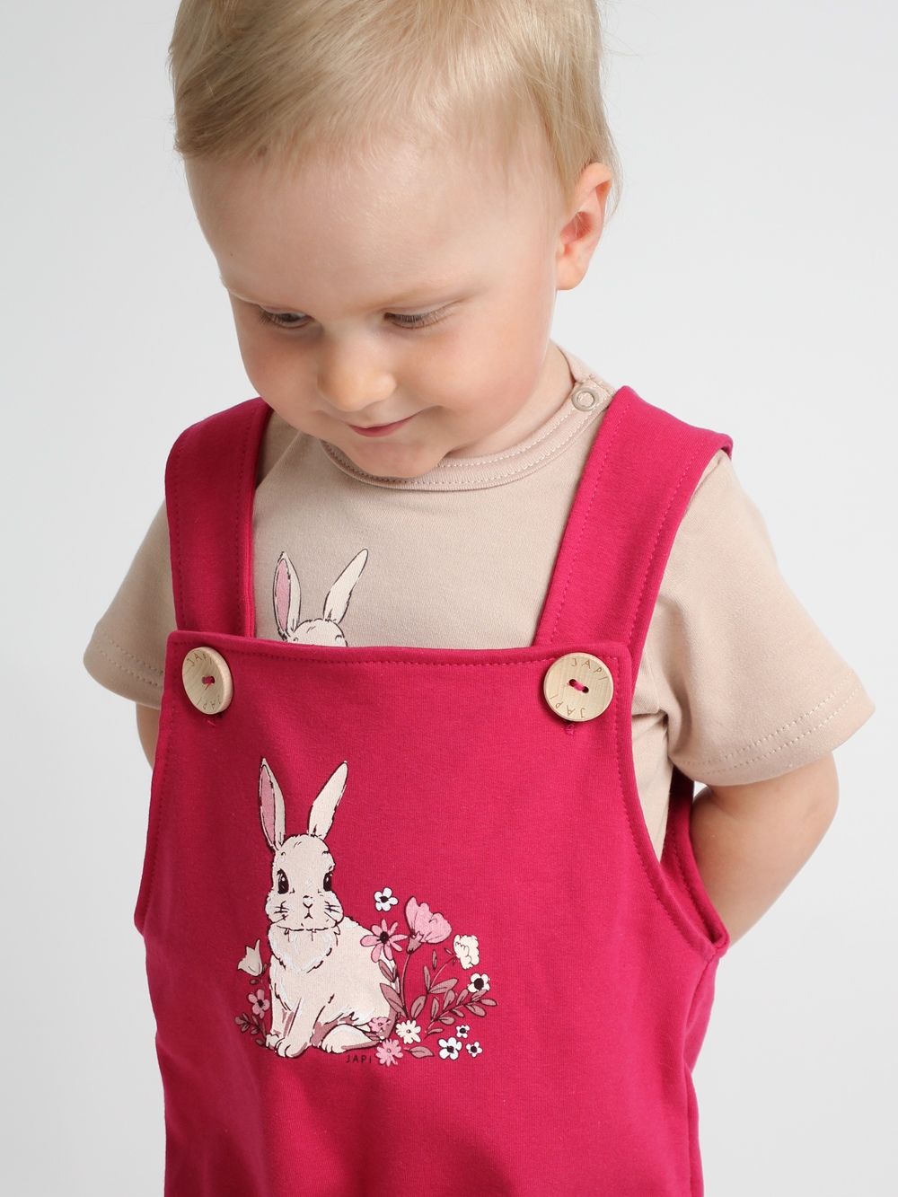 Pants with braces SWEET BUNNY