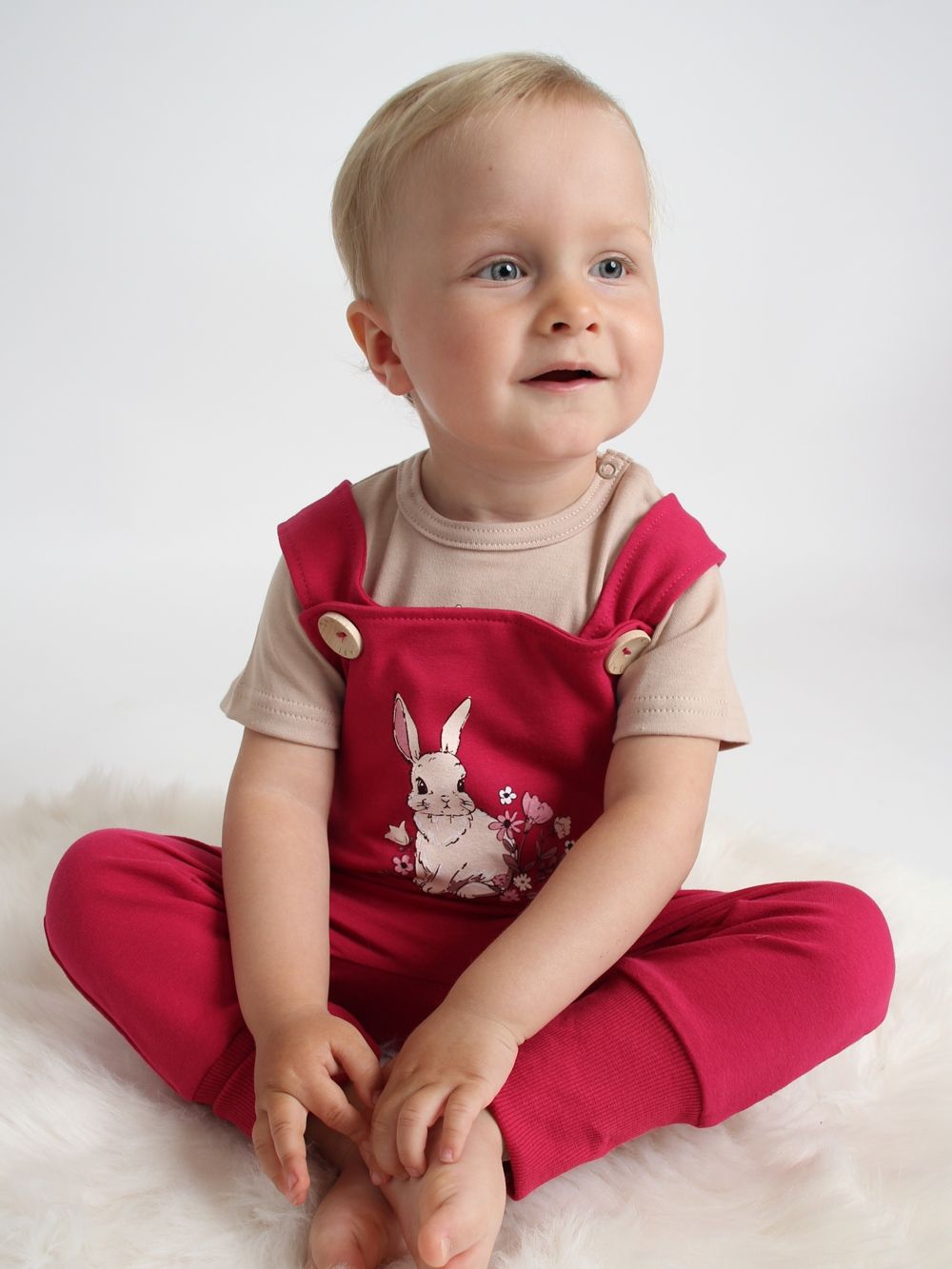 Pants with braces SWEET BUNNY