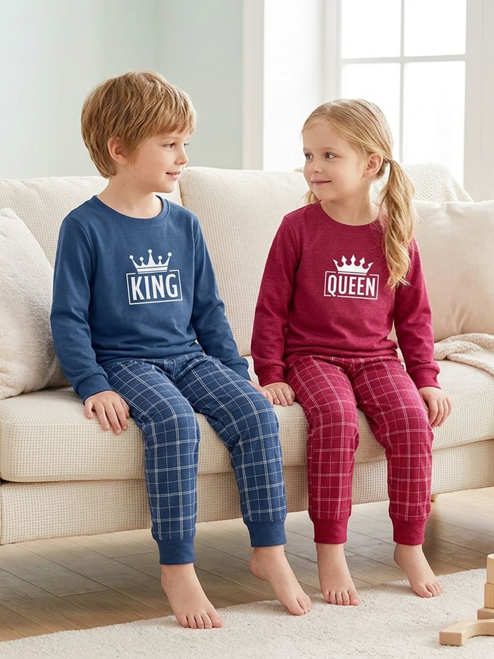 Pyjamas KING and QUEEN