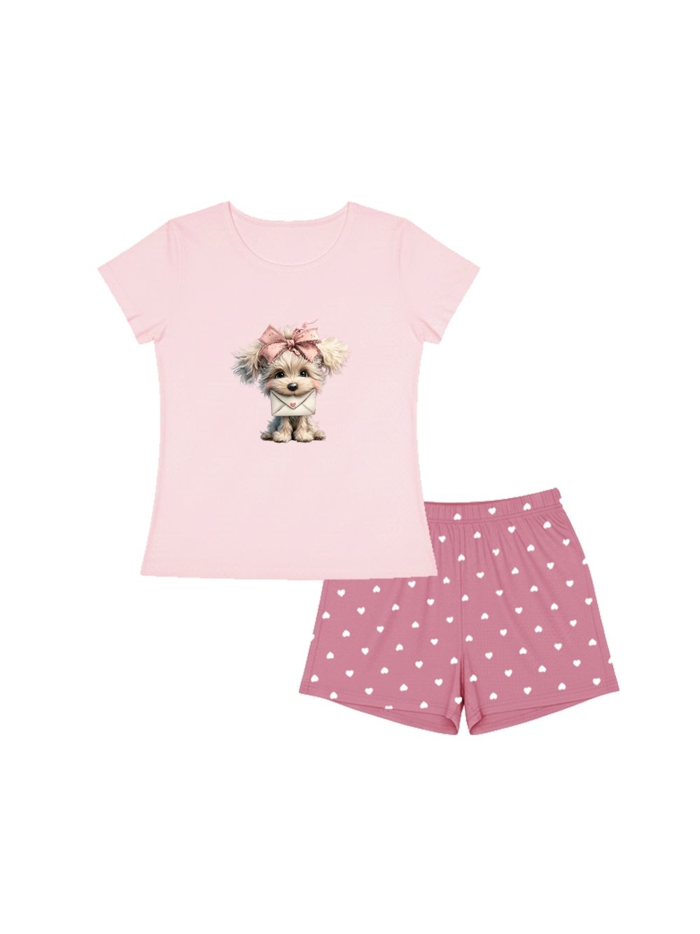 Pyjamas LITTLE PUPPY with short sleeves