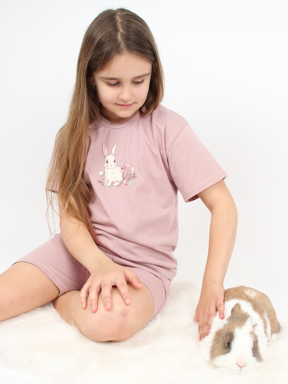 Pyjamas SWEET BUNNY with short sleeves