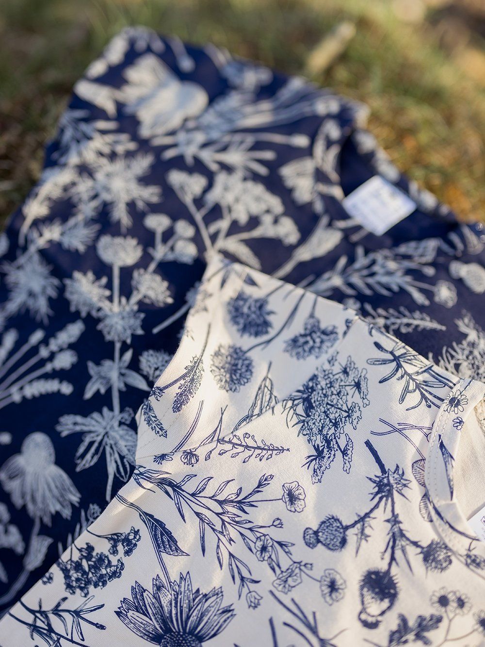 Short-sleeved bodysuit HERBARIUM
