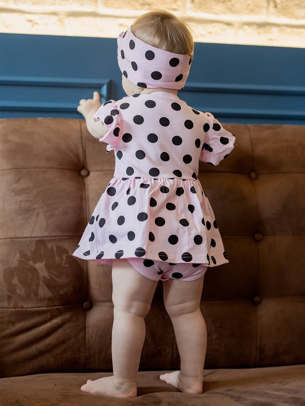 Short-sleeved dress bodysuit CANDY