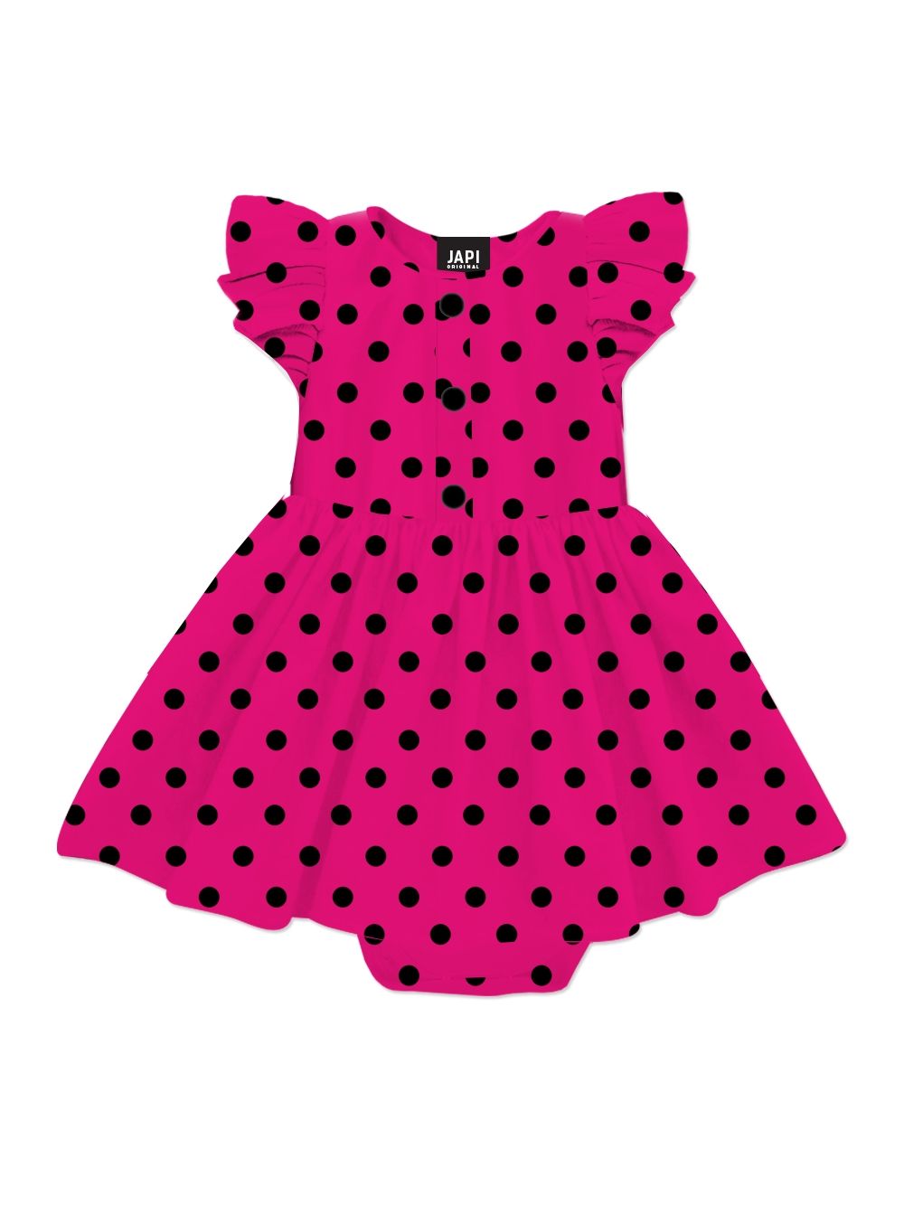 Short-sleeved dress bodysuit RETRO