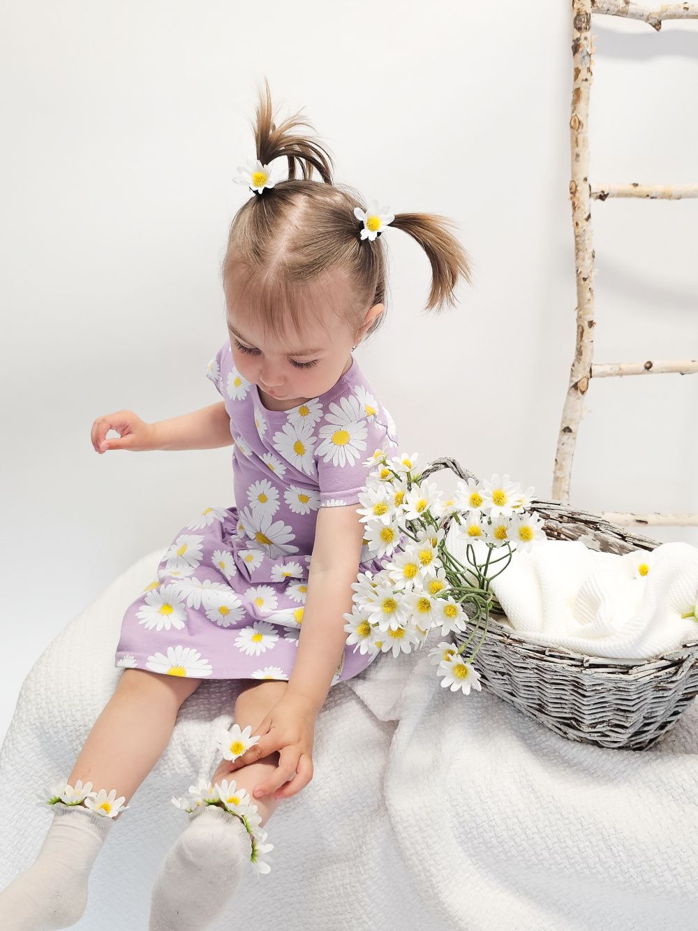 Short-sleeved dress DAISY