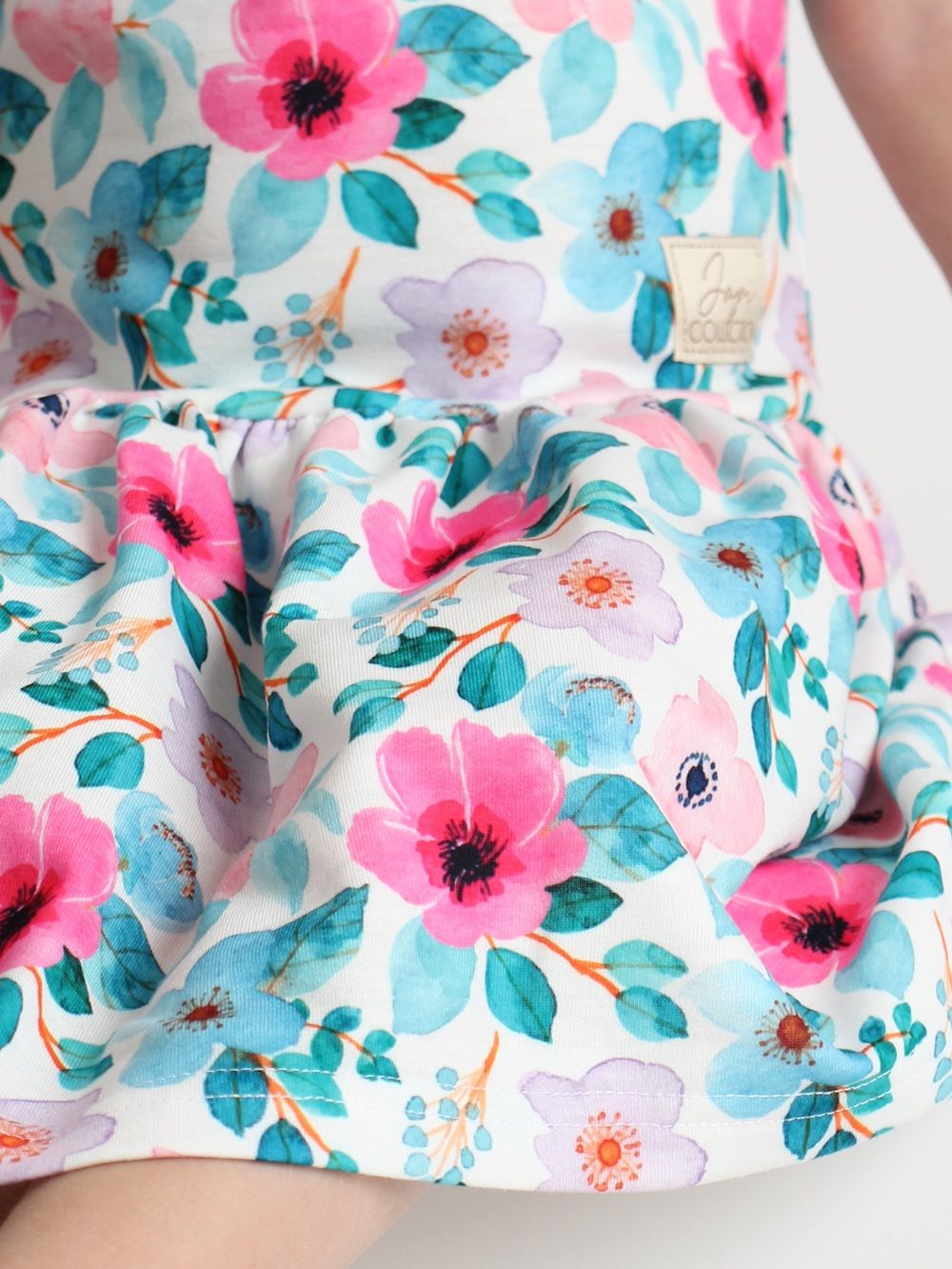 Short-sleeved dress FLORA