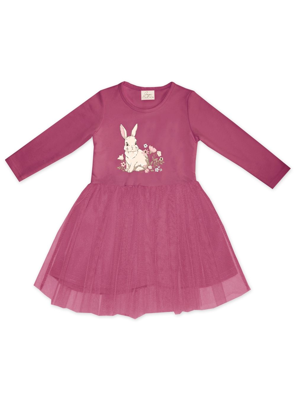 Short-sleeved dress SWEET BUNNY