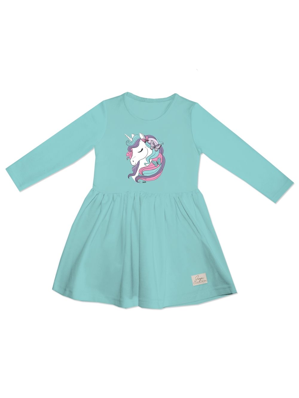 Short-sleeved dress UNICORN