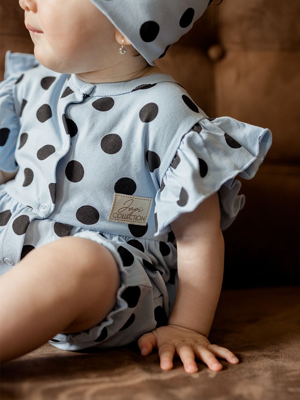 Short-sleeved jumpsuit CANDY