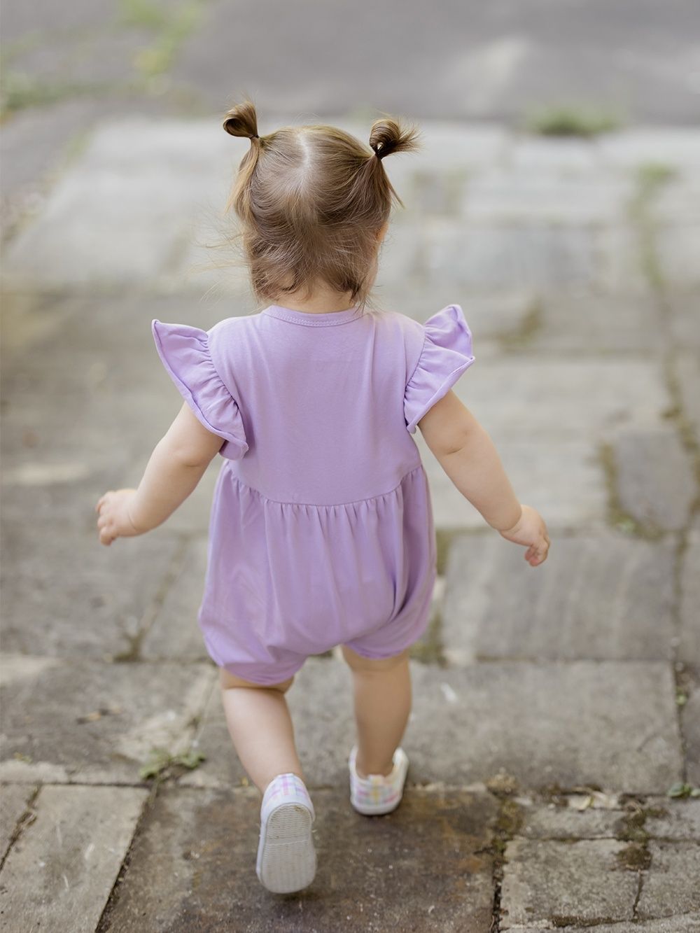 Short-sleeved jumpsuit Flowers