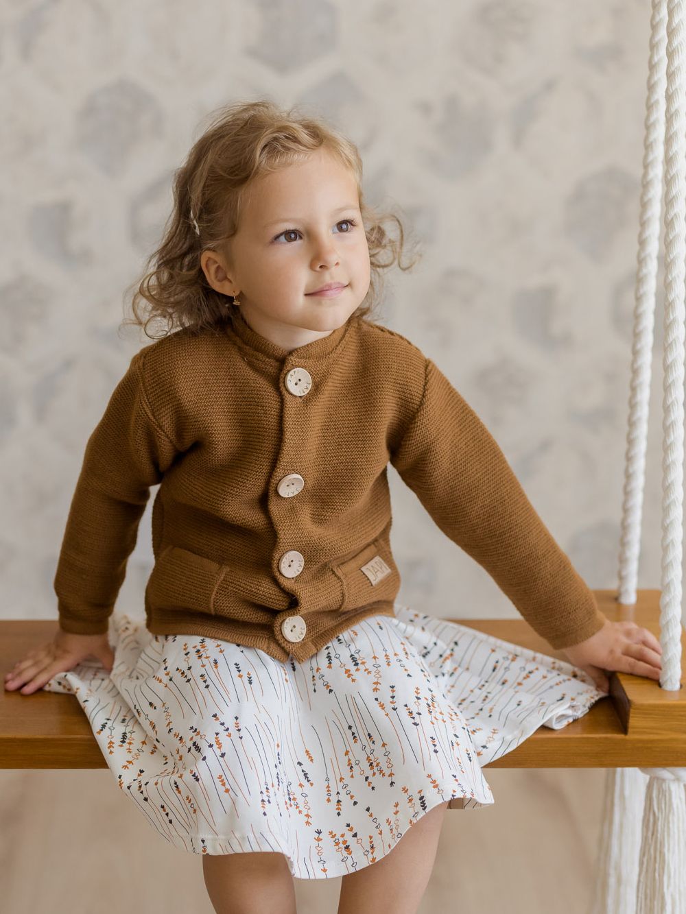 detský pletený svetrík