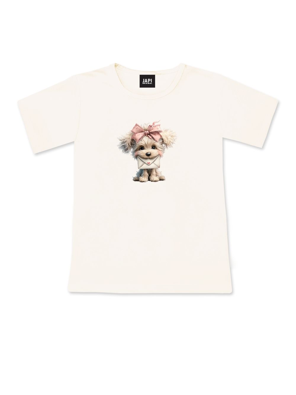 T-shirt with short sleeves  LITTLE PUPPY