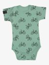 Body s krátkym rukávom s potlačou bicyklov 