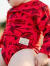 Bodysuit WILD POPPIES LS