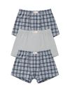 Boys' boxer shorts PRINT 3pc