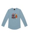 Boys' long-sleeved T-shirt BASKET BEAR