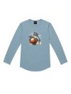 Boys' long-sleeved T-shirt BASKETBALL TIME
