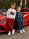 Boys' long-sleeved T-shirt BORN TO RACE