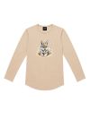 Boys' long-sleeved T-shirt CUTE WOLF