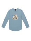Boys' long-sleeved T-shirt CUTE WOLF
