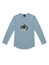 Boys' long-sleeved T-shirt MOTORBIKE