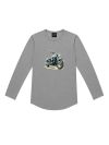Boys' long-sleeved T-shirt MOTORBIKE