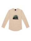 Boys' long-sleeved T-shirt TRACTOR TIME