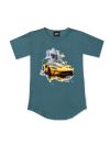 Boys'short-sleeved SPORT CAR T-shirt
