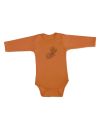 Children's long-sleeved bodysuits 1C WOOD