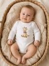 Children's long-sleeved bodysuits GIRAFFE