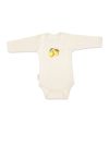 Children's long-sleeved bodysuits LEMONS