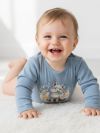 Children's long-sleeved bodysuits LITTLE WOLF