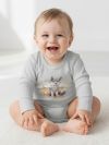 Children's long-sleeved bodysuits LITTLE WOLF