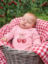 Children's long-sleeved bodysuits SWEET CHERRY