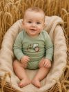 Children's long-sleeved bodysuits TRACTOR