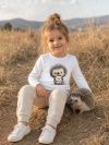 Children's long-sleeved T-shirt LOVELY HEDGEHOG