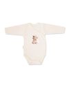 Children's long-sleeved wrap bodysuits TEDDY PRINCESS