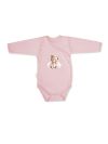 Children's long-sleeved wrap bodysuits TEDDY PRINCESS