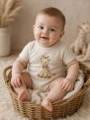 Children's short-sleeved bodysuits GIRAFFE