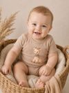 Children's short-sleeved bodysuits GIRAFFE