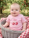 Children's short-sleeved bodysuits SWEET CHERRY