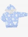 Cotton/shaggy baby coat Snowflake