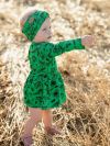 Dress bodysuit  WILD POPPIES LS