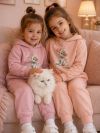Girls' hoodie SWEET CAT