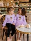 Girls' long-sleeve tulle dress MUFFIN