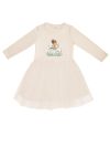 Girls' long-sleeve tulle dress UNICORN and PRINCESS
