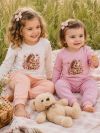 Girls' long-sleeved T-shirt LITTLE LOVE