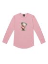 Girls' long-sleeved T-shirt LOVELY TEDDY
